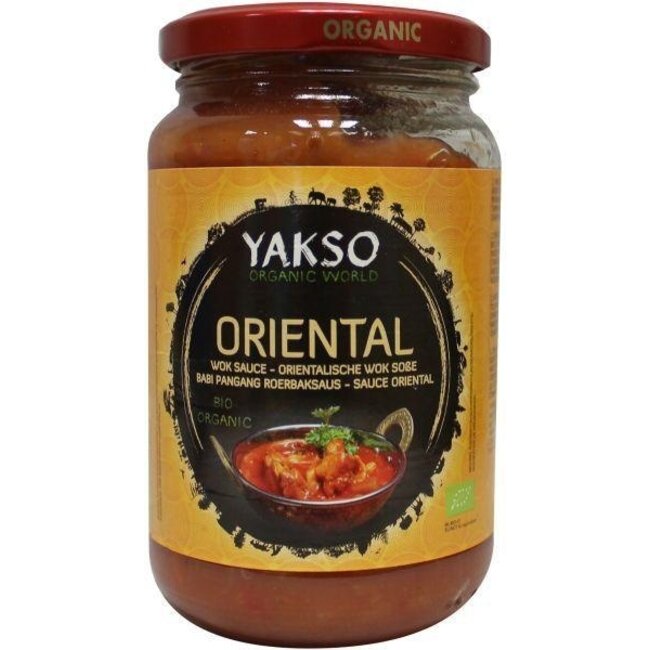 Salsa wok Oriental Yakso ecológica 350 gramos