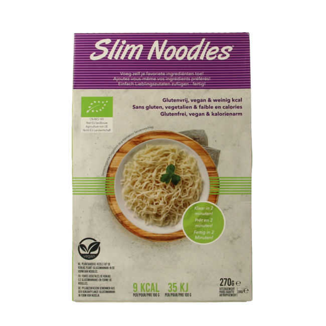 Slim pasta noodles bio 270 Gram