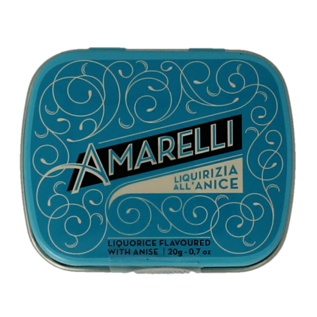 Lorbeerlakritz Dose Anis Chicchi 20 Gramm
