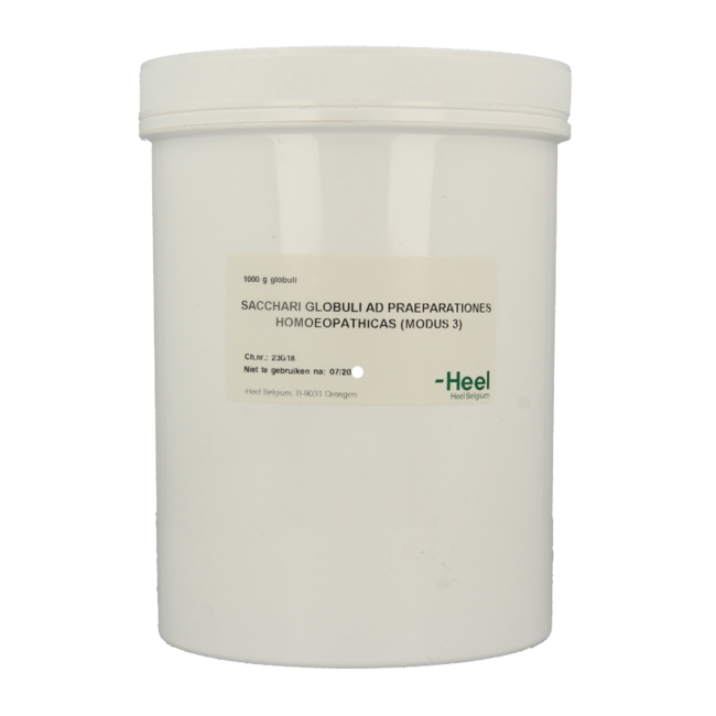 Homeoden Heel Saccharum off/placebo globulen 1 Kilogram