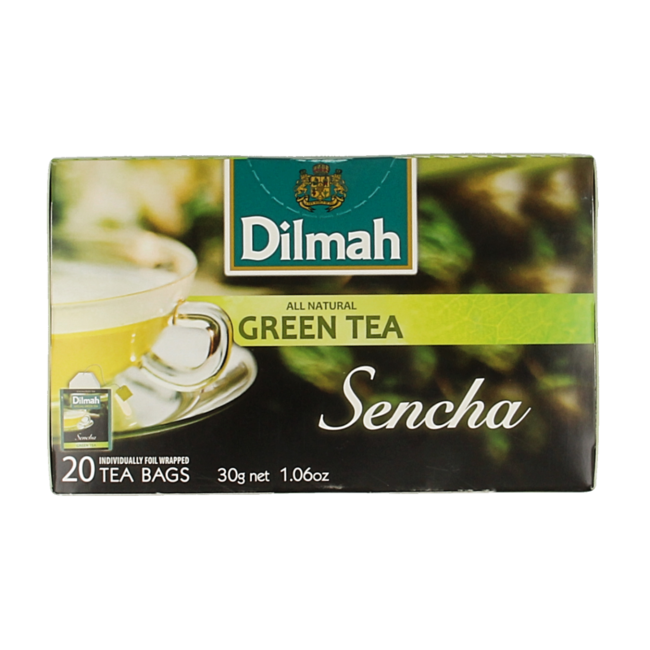 Sélection de thé vert Sencha Dilmah - 20 sachets