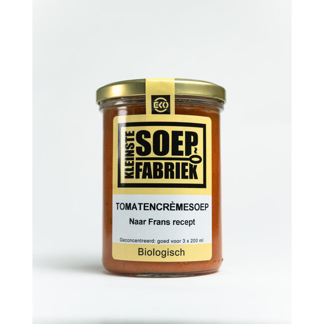Organic cream of tomato soup 400ml