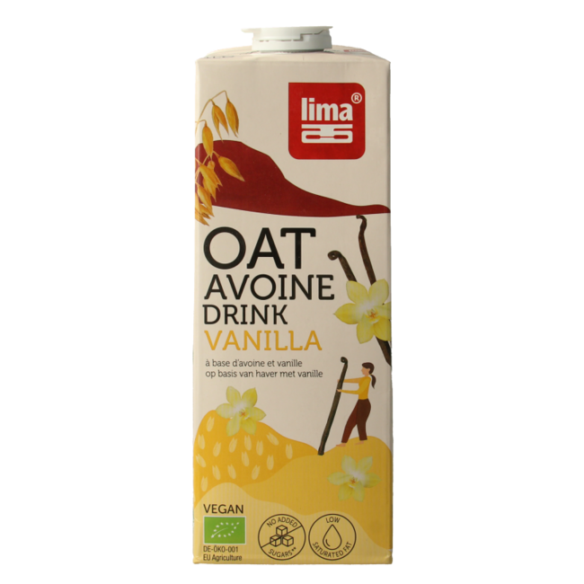 Lima Bevanda d'Avena alla Vaniglia Bio 1 Litro