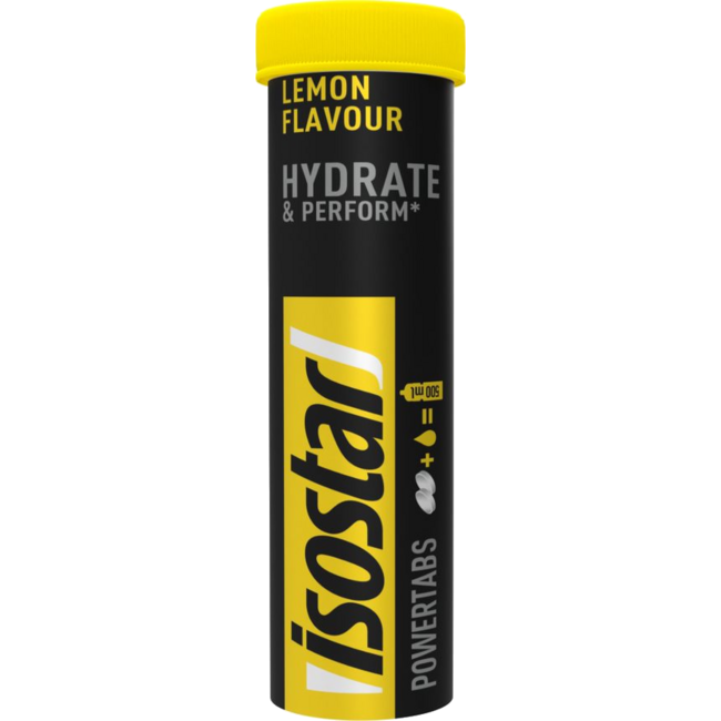 Isostar Powertabs hydrate & perform limone 120 Grammi