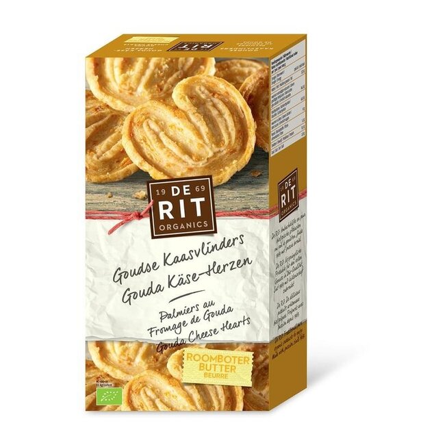 Sfogliatine al formaggio Gouda bio 100 Grammi