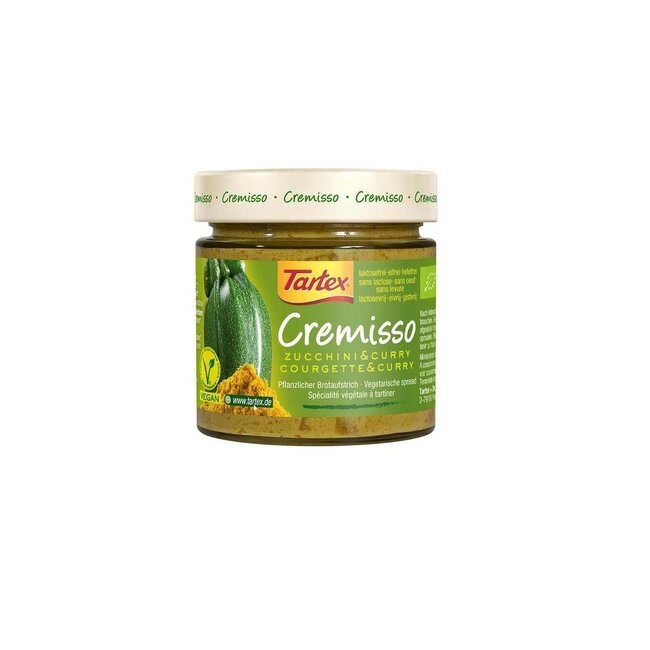 Tartex Cremisso courgette curry bio 180 g