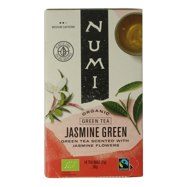 Numi Thé vert au jasmin bio 18 sachets