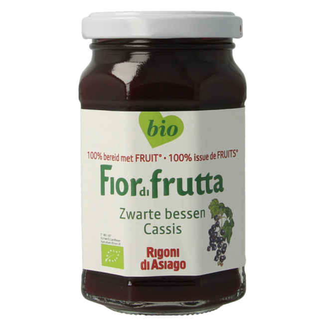 Zwarte bessenjam bio 250 Gram