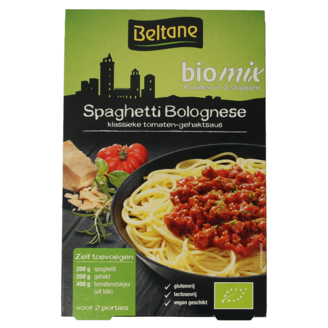 Mezcla para espaguetis boloñesa bio 27 g