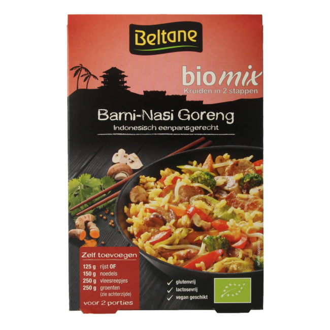 Przyprawy bio do Bami & Nasi Goreng 18 g
