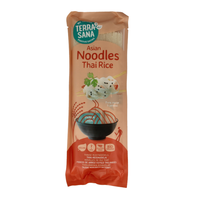 TerraSana Nouilles de riz thaï bio 250 g