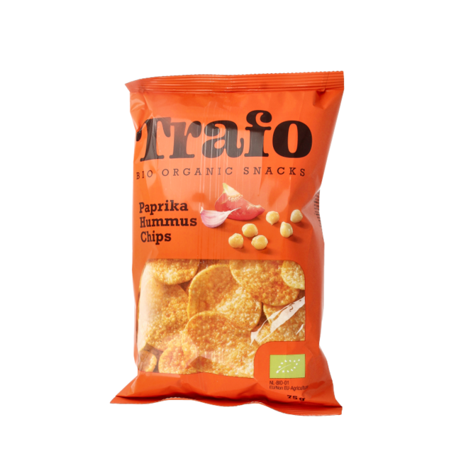 Chips di hummus alla paprika bio 75 Grammi