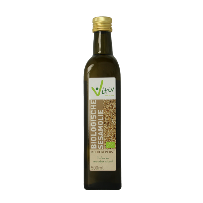 Organiczny Olej Sezamowy 500 Mililitrów
