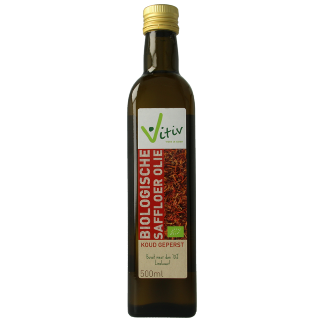 Vitiv Organic Safflower Oil 500ml