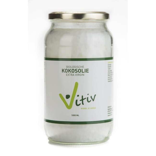 Aceite de coco virgen extra ecológico 500 Mililitros