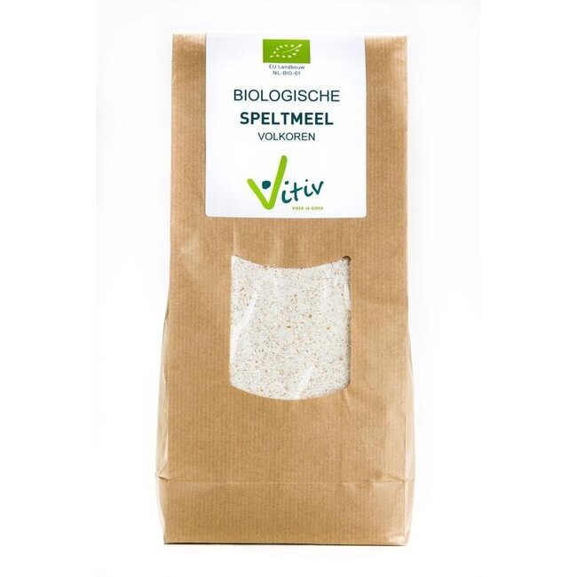 Vitiv Organic Wholemeal Spelt Flour 1kg