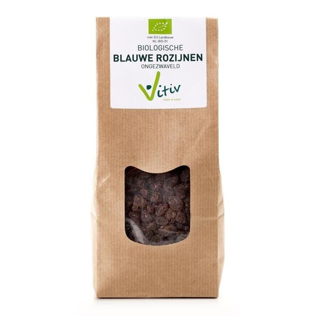 Vitiv Organic Small Blue Raisins 500g