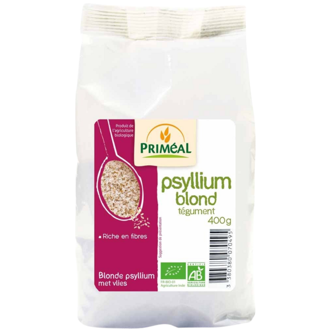 Primeal Blonde psyllium met vlies bio 400 Gram