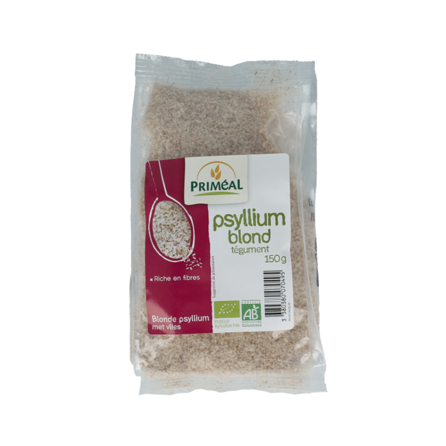 Primeal Psyllium rubio con cáscara bio 150 g