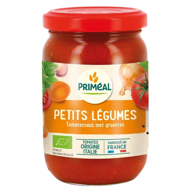 Primeal Tomatensauce mit Gemüse, Bio, 200 Gramm