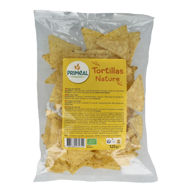 Primeal Organic Tortillas 125g