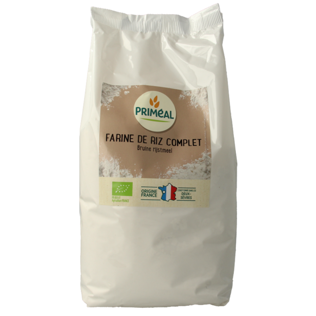 Primeal Organic Wholemeal Brown Rice Flour 1kg