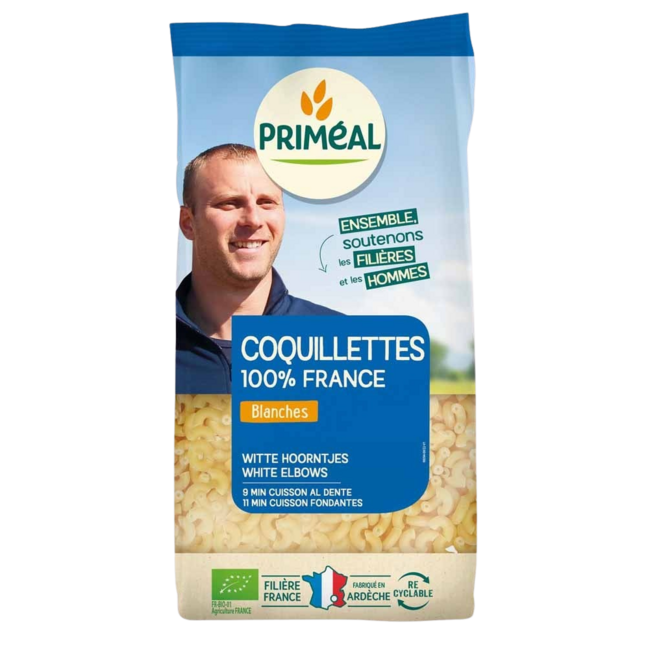 Primeal Cornetti Bianchi Biologici 500 Grammi