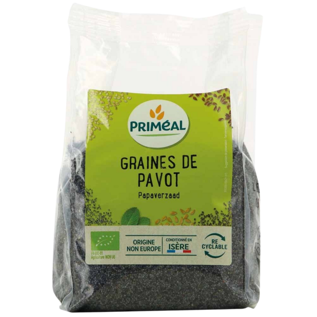 Primeal Papaverzaad bio 250 Gram