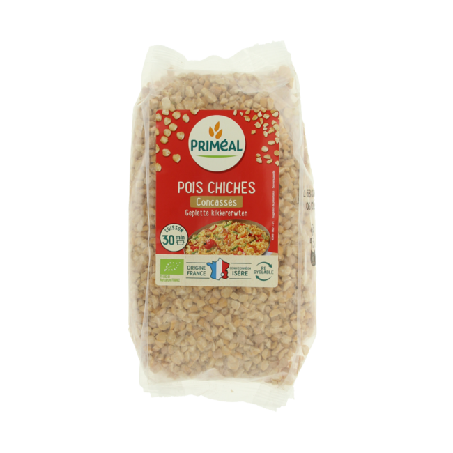 Primeal Geplette kikkererwten bio 500 Gram