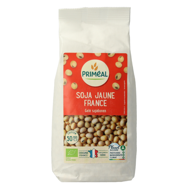 Sojabonen geel bio 500 Gram