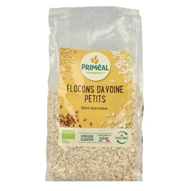 Primeal Kleine Haferflocken Bio 500 Gramm