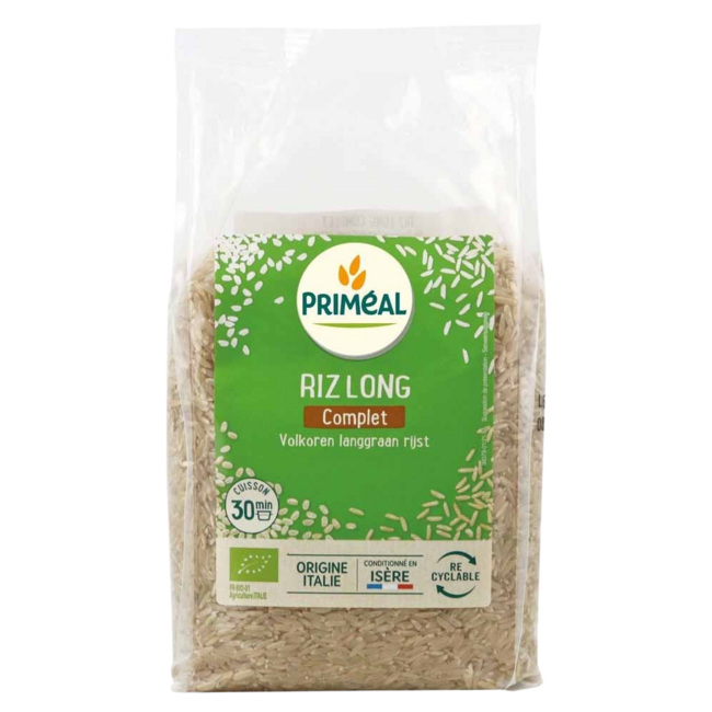 Arroz integral de grano largo bio 1 kilogramo