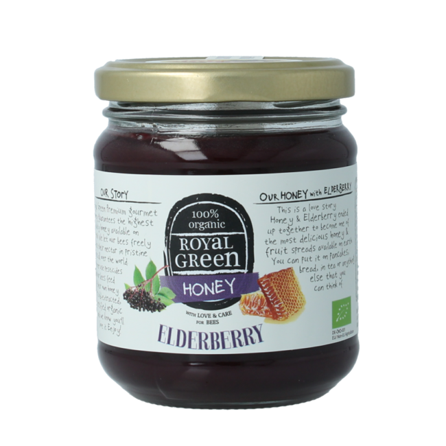 Royal Green Holunderhonig Bio 250 Gramm