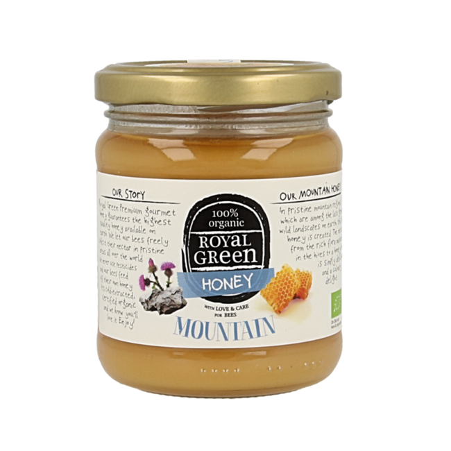 Royal Green Organic Mountain Honey 250g