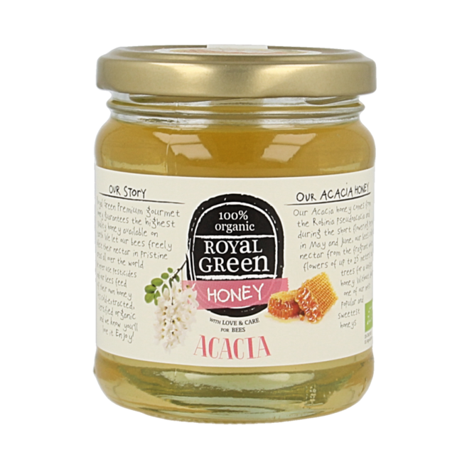 Miel d'acacia bio Royal Green 250 g