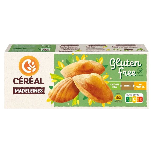 Madeleine bezglutenowe 180 gramów