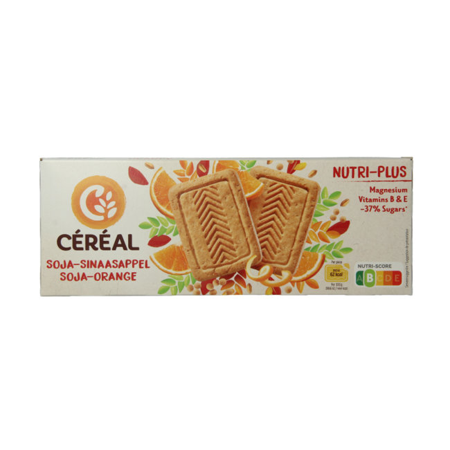 Galletas Cereal soja y naranja 280 g