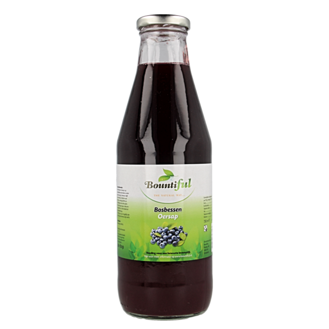 Bosbessensap 750 Milliliter