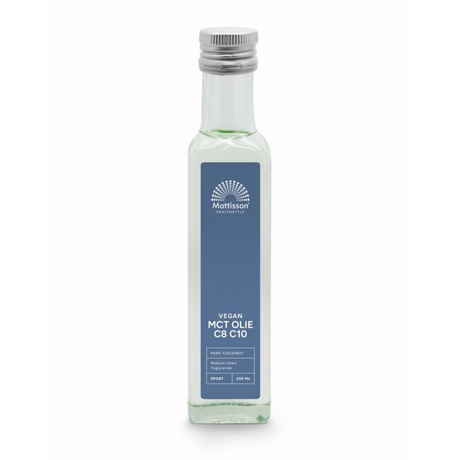Mattisson Mezcla de aceite MCT C8 60% C10 40% 250 mililitros
