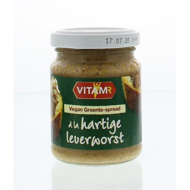 Vitam Pasta warzywna a'la pikantny pasztet wątróbkowy (wegańska, bio) 120 Gram
