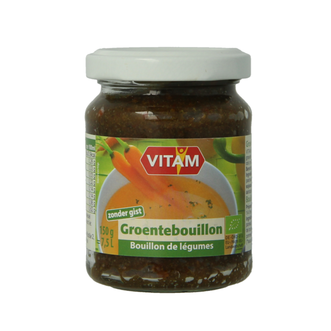 Organic Yeast-Free Vegetable Bouillon 150g
