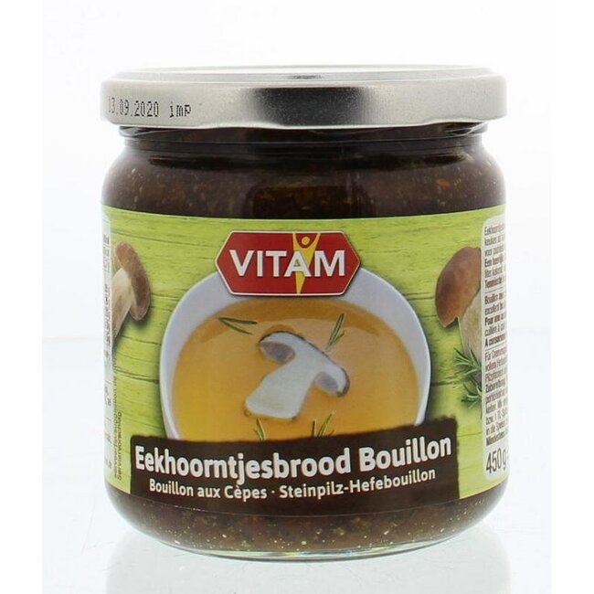 Brodo di Funghi Porcini Vitam 450 Grammi