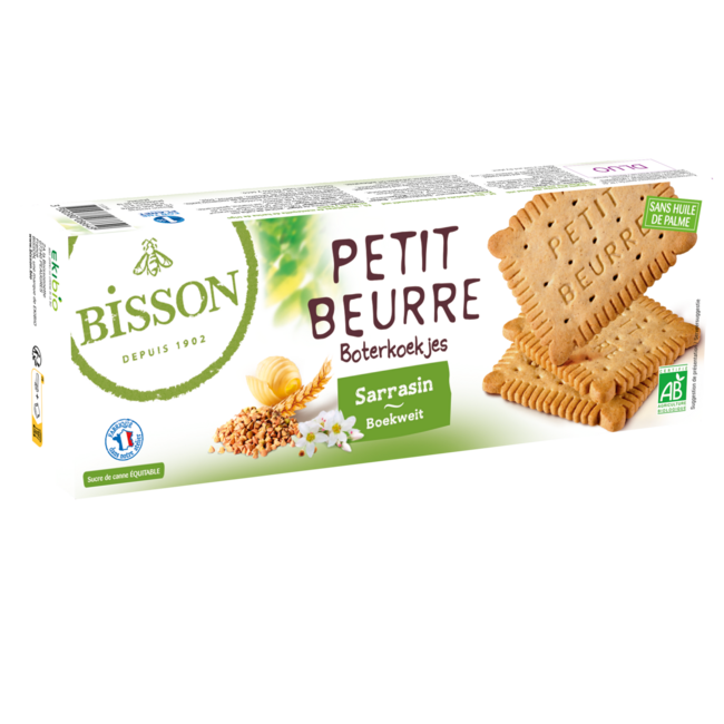 Biscotti Bisson al Grano Saraceno Bio 150 Grammi