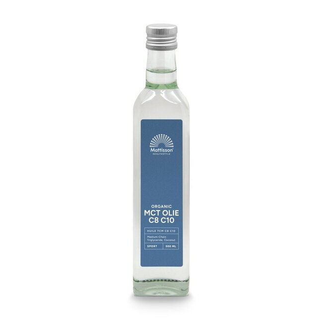 Miscela di Olio MCT Biologico 500 Millilitri