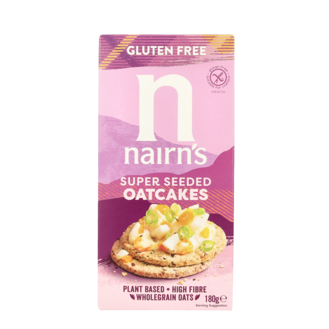 Nairns Oatcakes ai semi misti 180 Grammi