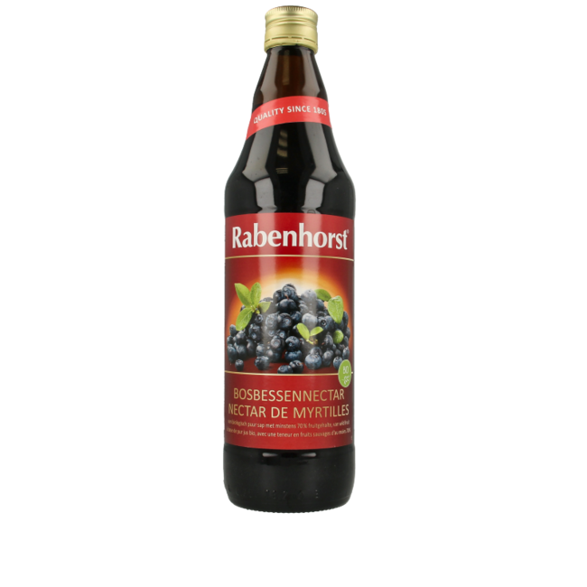 Rabenhorst Heidelbeer-Nektar Bio 750 Milliliter