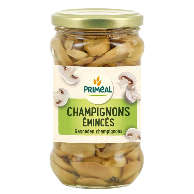 Primeal Champignon schijfjes bio 280 Gram