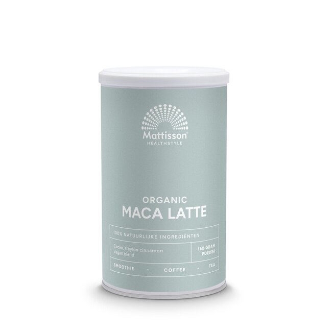 Mattisson Latte maca cacao - ceylon kaneel bio 160 Gram
