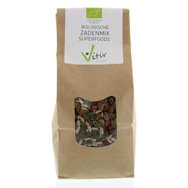Mieszanka nasion superfoods Vitiv bio 500 Gram
