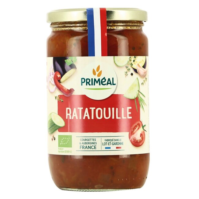 Priméal Mélange de légumes ratatouille bio 650 g